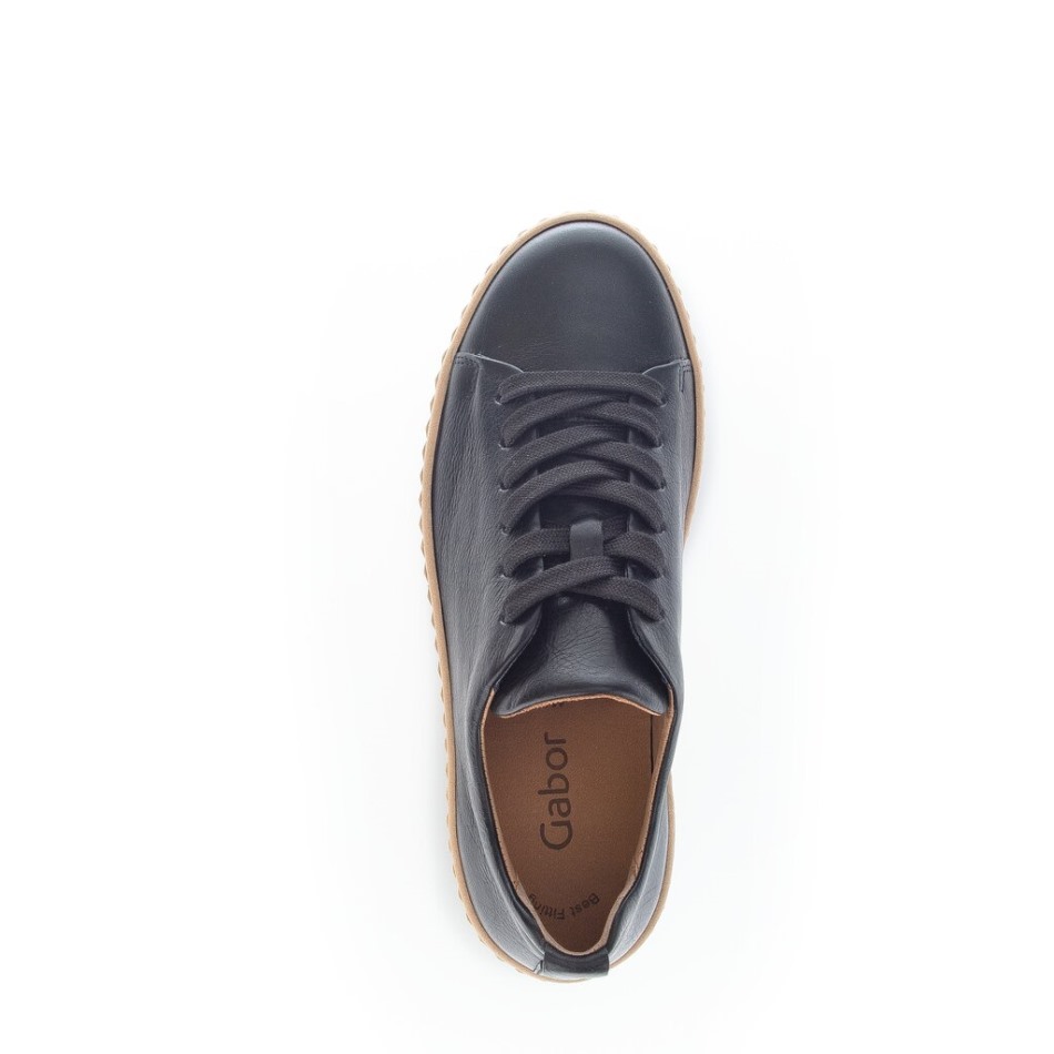 Gabour | Exclusif 93201-27 - Cuir Lisse Noir